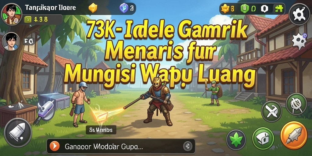 Screenshot utama 73K menunjukkan gameplay yang menarik dan dinamis.