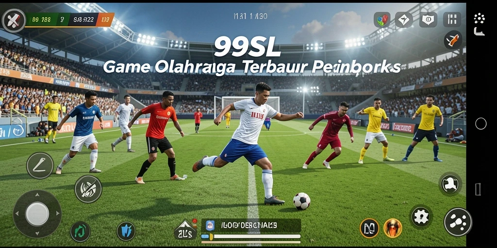 Tampilan utama gameplay 99SL dengan adu strategi olahraga.