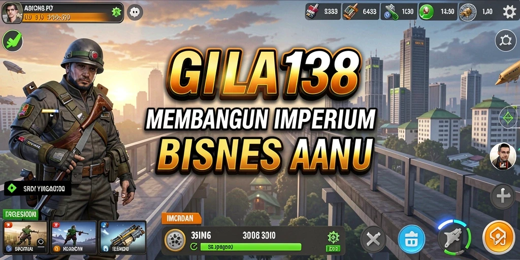 Tampilan gameplay GILA138 dengan berbagai pilihan strategi bisnis.