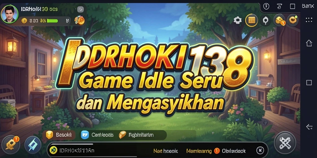 Screenshot gameplay <strong>IDRHOKI138</strong> yang menampilkan aksi karakter Idle.