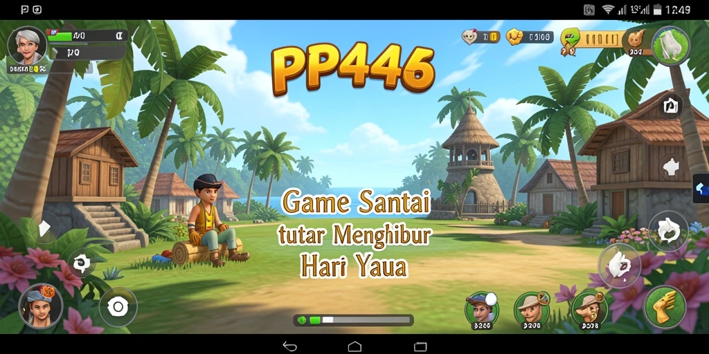 Tampilan menarik dari gameplay PP444 yang menghibur.