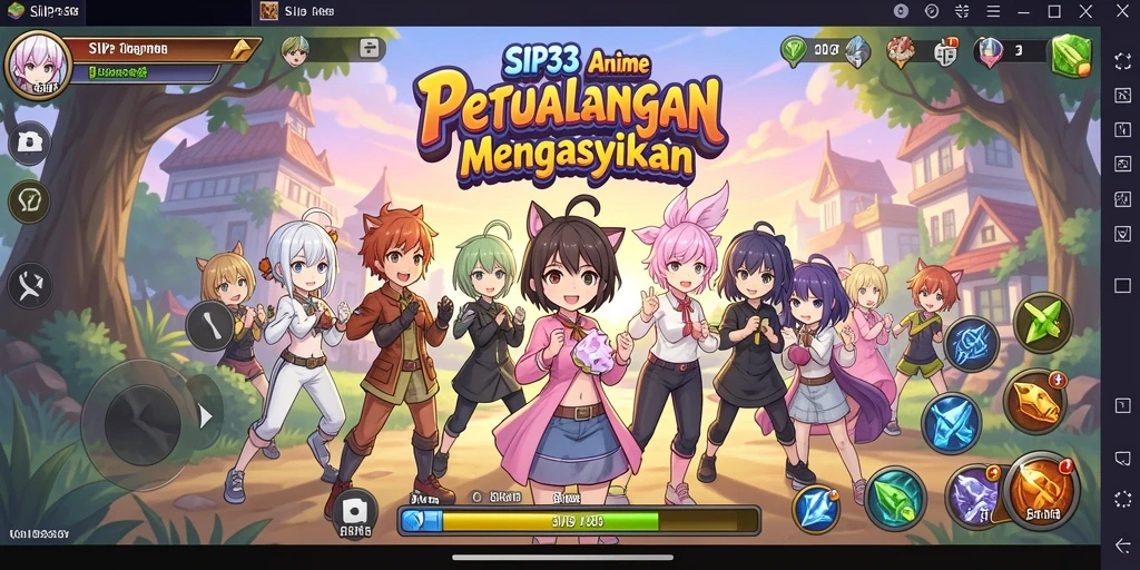 Gameplay seru dan menarik di dunia anime