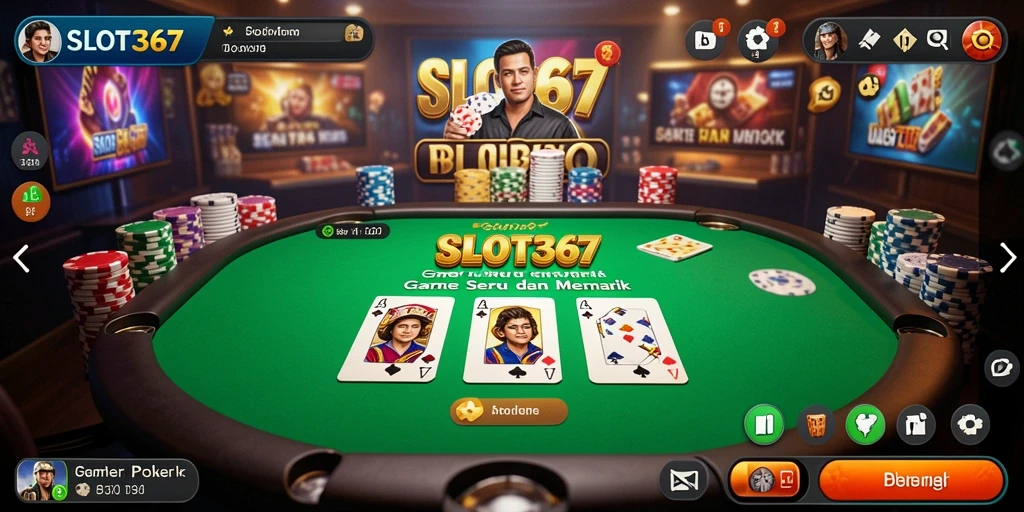 Gameplay seru di SLOT367 menampilkan aksi poker yang mendebarkan.