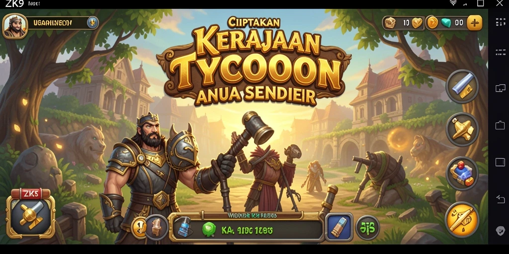 Tampilan gameplay ZK9 yang menarik dan menantang.