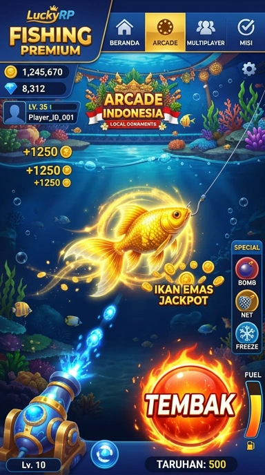 Halaman unduh luckyrp yang informatif dan mudah diakses.